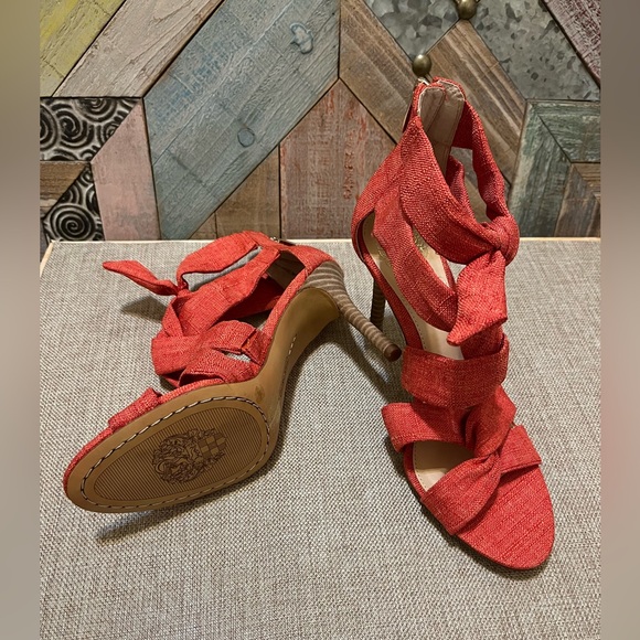 Vince Camuto Sunset Orange Size 7.5 - Picture 3 of 8